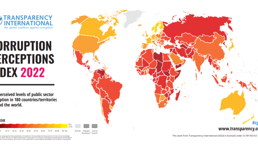 Казахстан занял 101 место в Индексе восприятия коррупции 